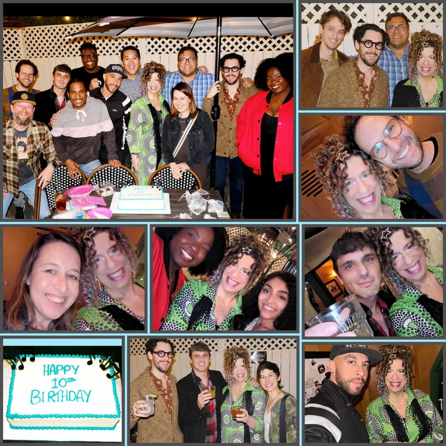 mostly musicals tenth birthday party